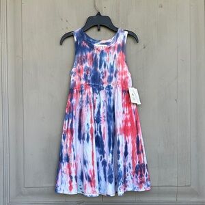 Tucker + Tate Tie-Dye Dress - Red and Blue